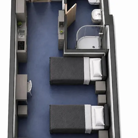 Krelax Boardinghouse - 11 Basic-apartments - Up To 25 Guests - Parking - Balcony - Smart Tv - Bedding & Towels Included Apartment *